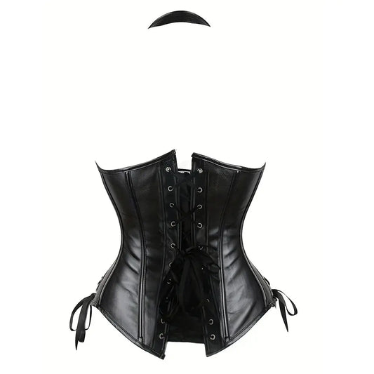 Corset bustier en cuir tendance corset sexy Clickbing Market