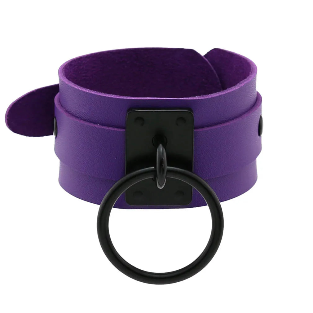 Bracelets à pendentif ronds noirs