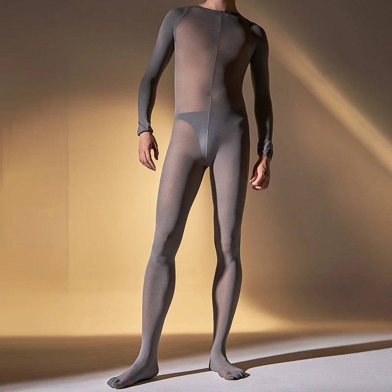 Combinaison sexy en velours pour hommes