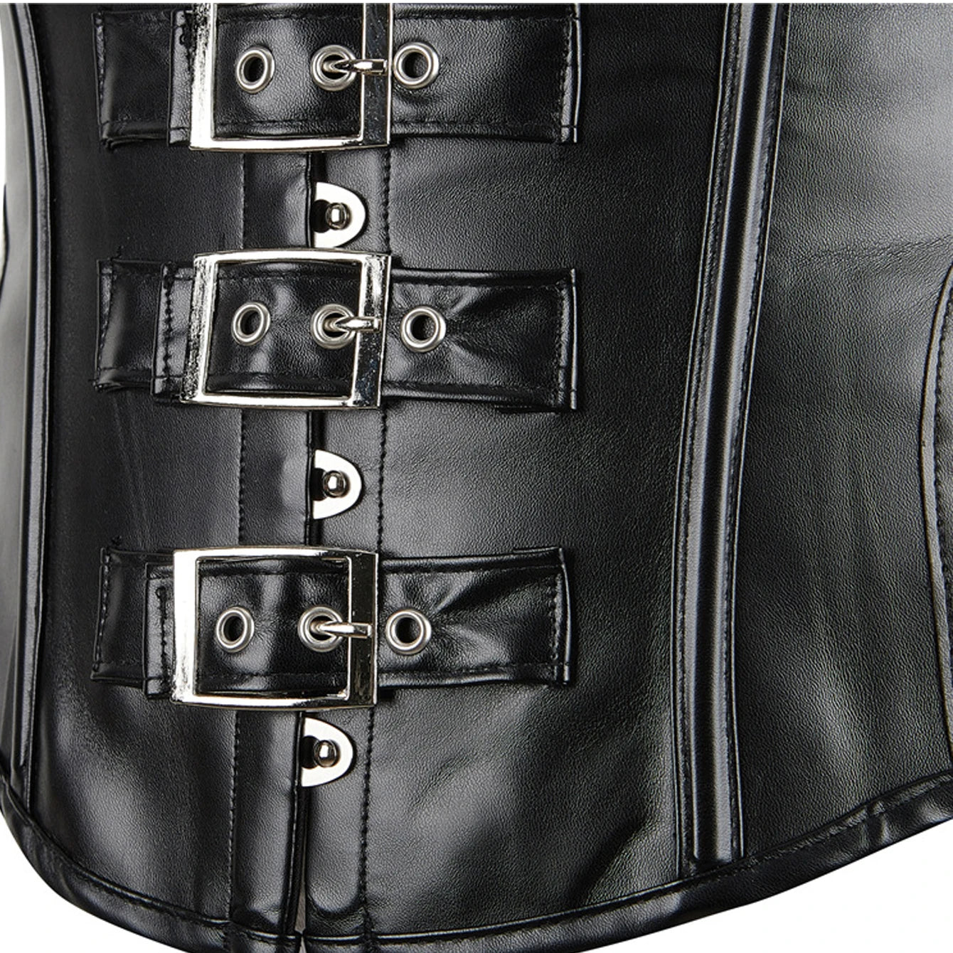Corset bustier en cuir tendance corset sexy