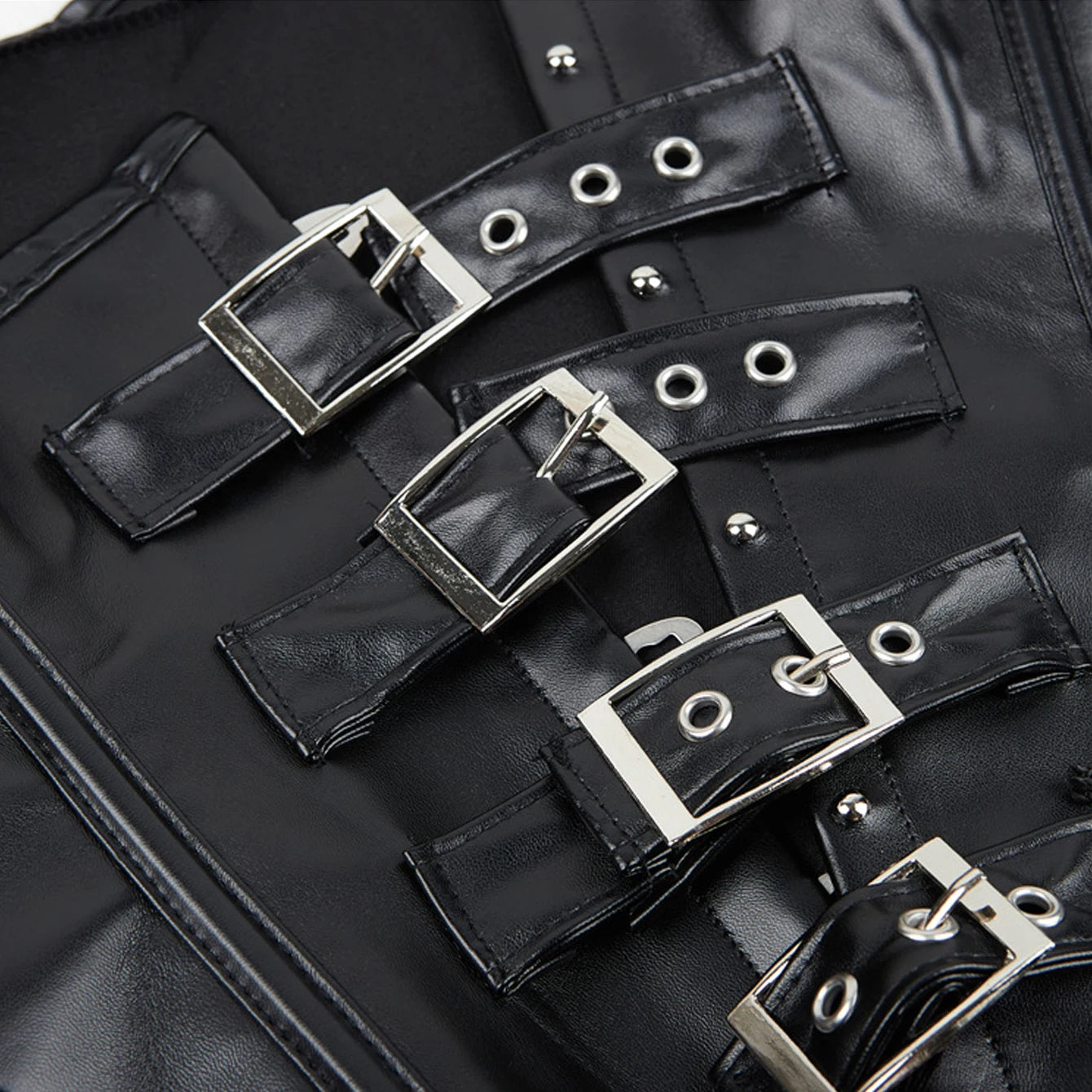 Corset bustier en cuir tendance corset sexy