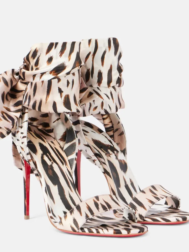 Sandales à talons hauts