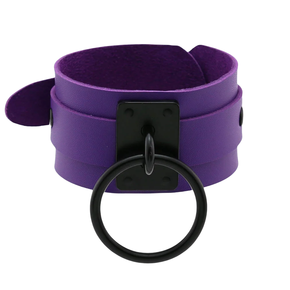 Bracelets à pendentif ronds noirs