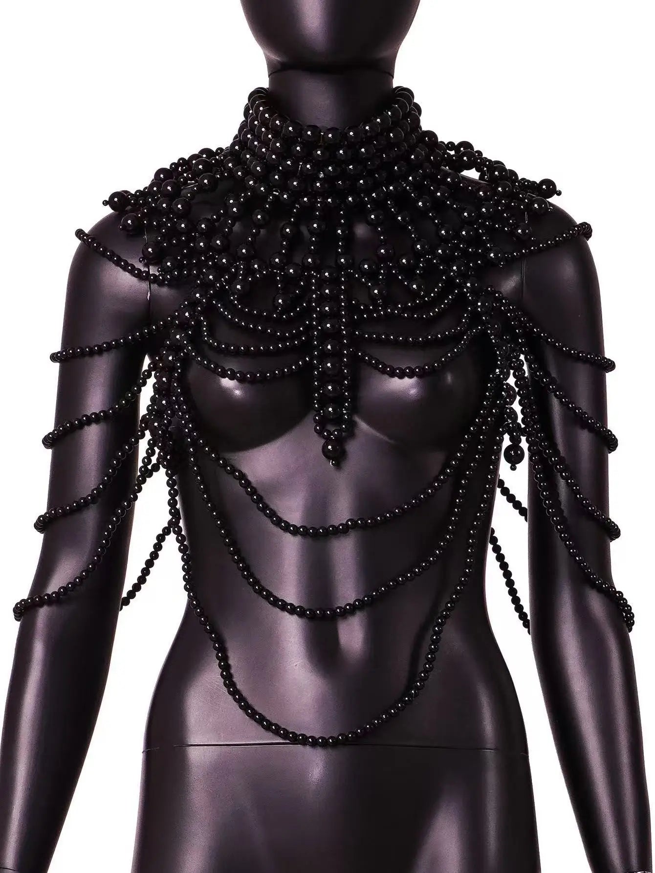 Nouvelle chaîne de corps sexy en perles multicouches faites à la main