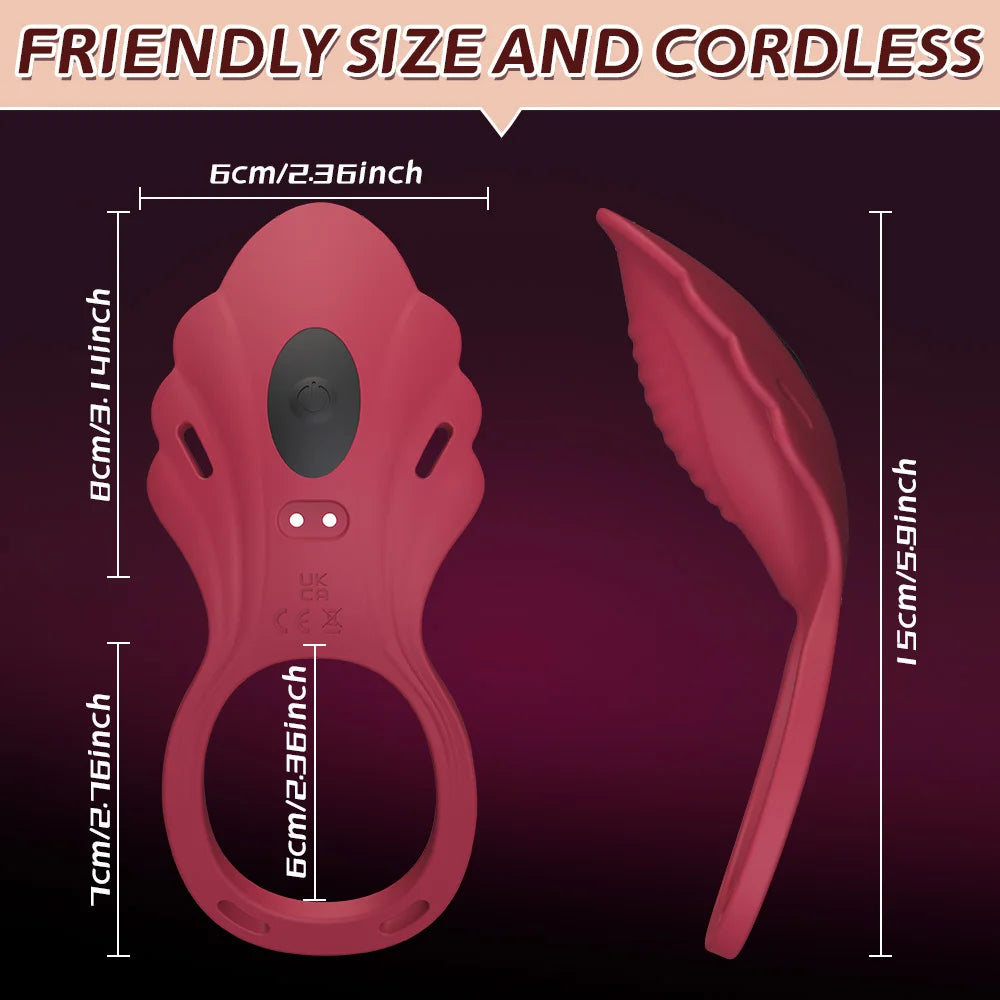 Vibromasseur à contrôle par application stimulateur de clitoris