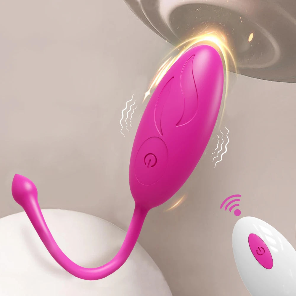 Oeuf vibrant télécommandé vibrateur pour point G