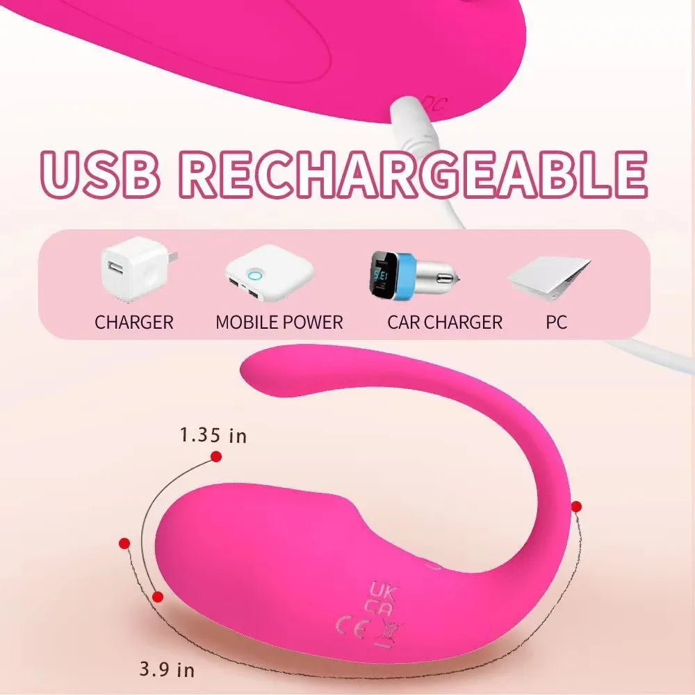 Stimulateur de clitoris vaginal et anal portable