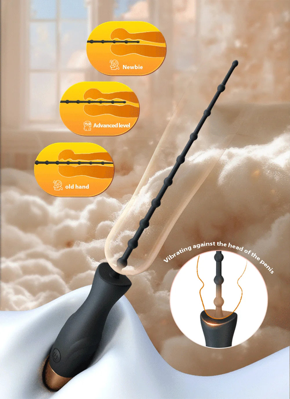 Cathéter urétral en silicone adulte