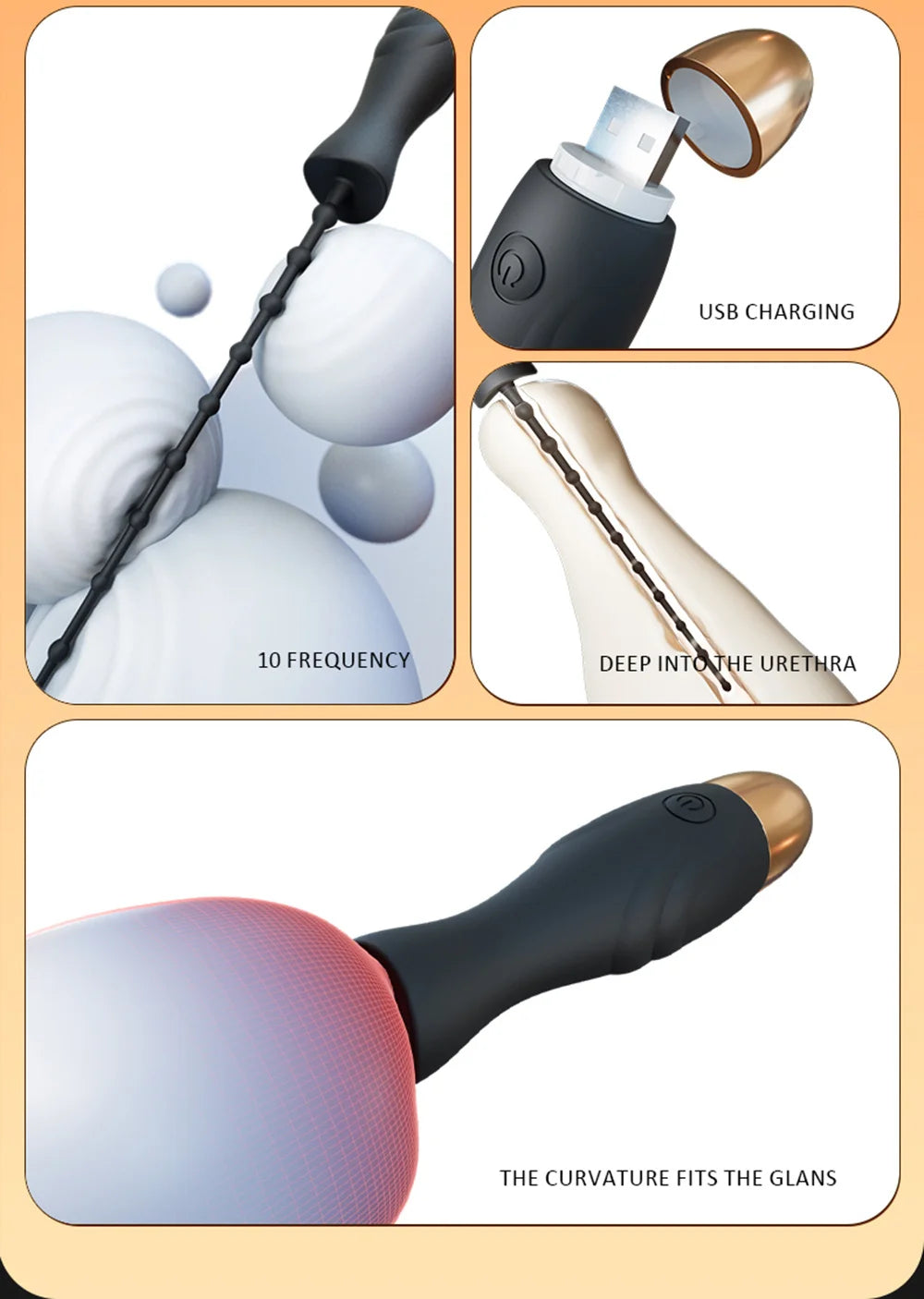 Cathéter urétral en silicone adulte