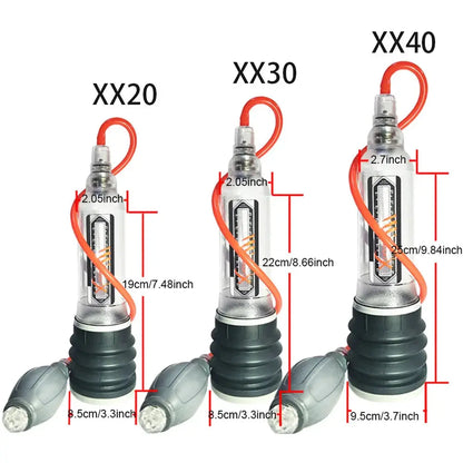Pompe à pénis mâle pompe à vide d'eau, pompe d'agrandissement du pénis extension de bite exercices Clickbing Market