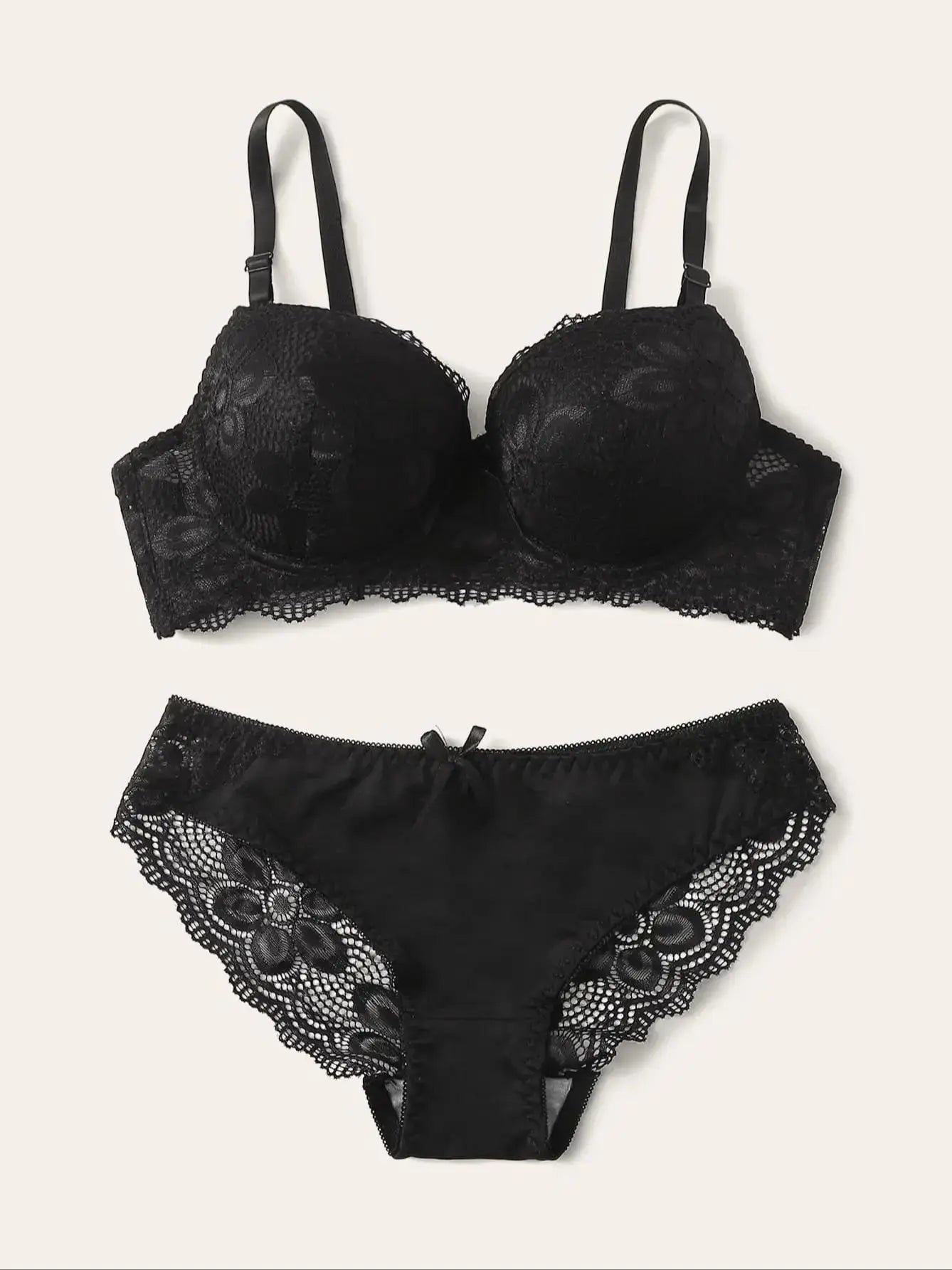 Ensemble de Lingerie Sexy soutiens-gorge armatures florales intime sous-vêtements en dentelle Clickbing Market