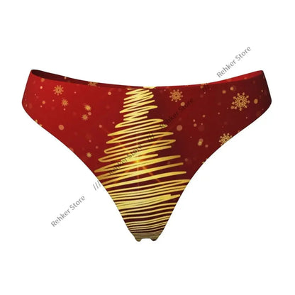 String sexy de Noël, culotte, sous-vêtements, lingerie, respirant Clickbing Market