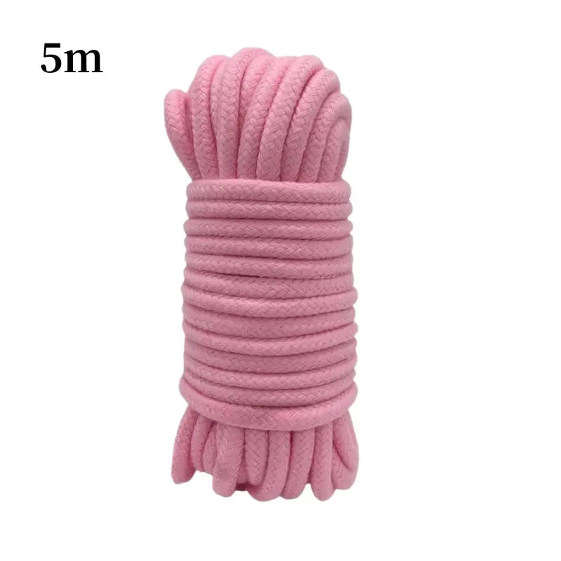 Corde de Bondage en coton doux de 5 à 20m, Kit de jouets sexuels pour jeu de rôle Bdsm, produit de jeu pour Couples Clickbing Market