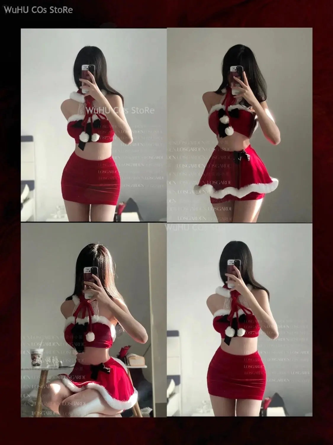 Costume hiver lapin fille chapeau tenues, cape personnalisé lingerie Clickbing Market