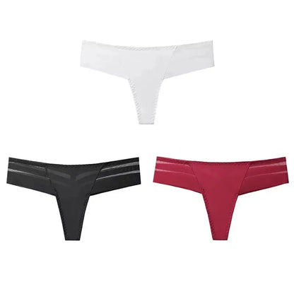 Ensemble string,culottes sans couture Perspective sous-vêtements transparents Clickbing Market