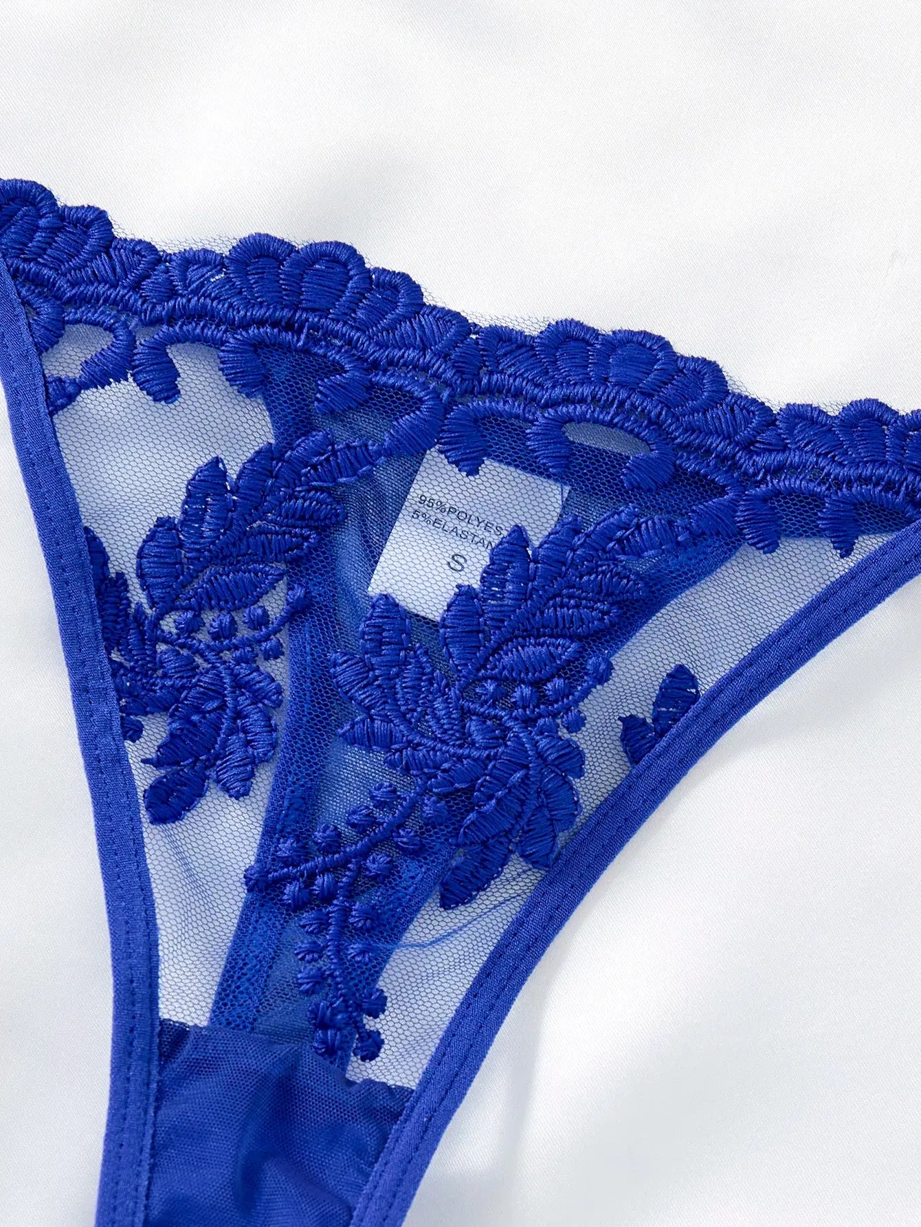 Chemise de nuit semi-transparente brodée style campagne rouge vin élégante et confortable Clickbing Market