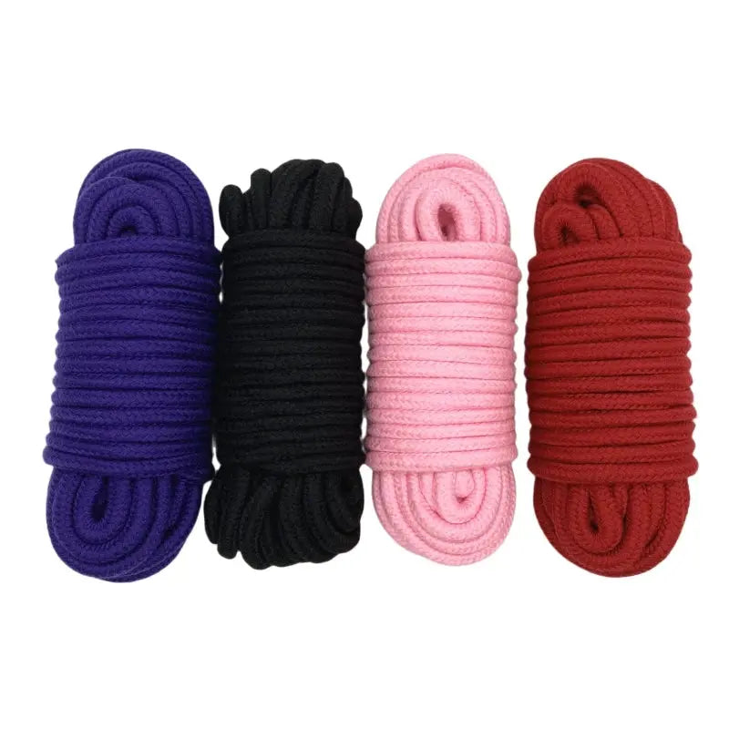 Corde de Bondage en coton doux de 5 à 20m, Kit de jouets sexuels pour jeu de rôle Bdsm, produit de jeu pour Couples Clickbing Market