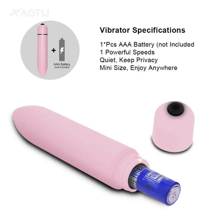 Mini vibrateur à balles, stimulateur de vibrations anales pour Masturbation du point G, Clitoris, masseur, jouets sexuels pour adultes Clickbing Market