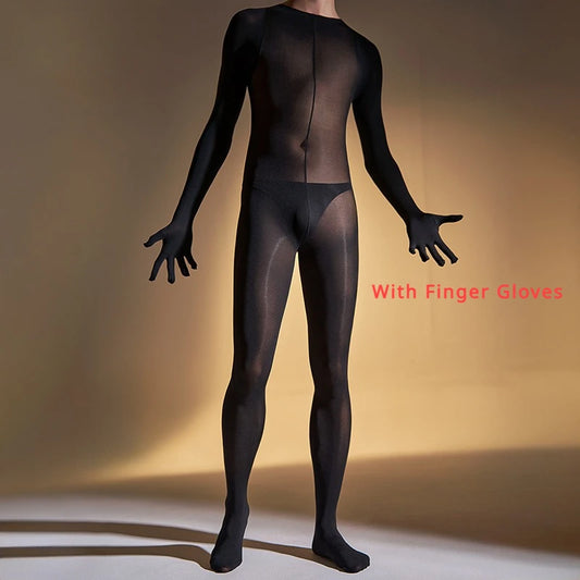 Combinaison sexy en velours pour hommes