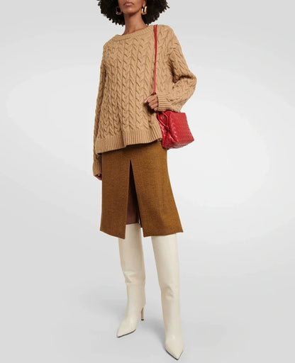 Bottes hautes en cuir de bœuf