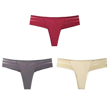 Ensemble string,culottes sans couture Perspective sous-vêtements transparents Clickbing Market