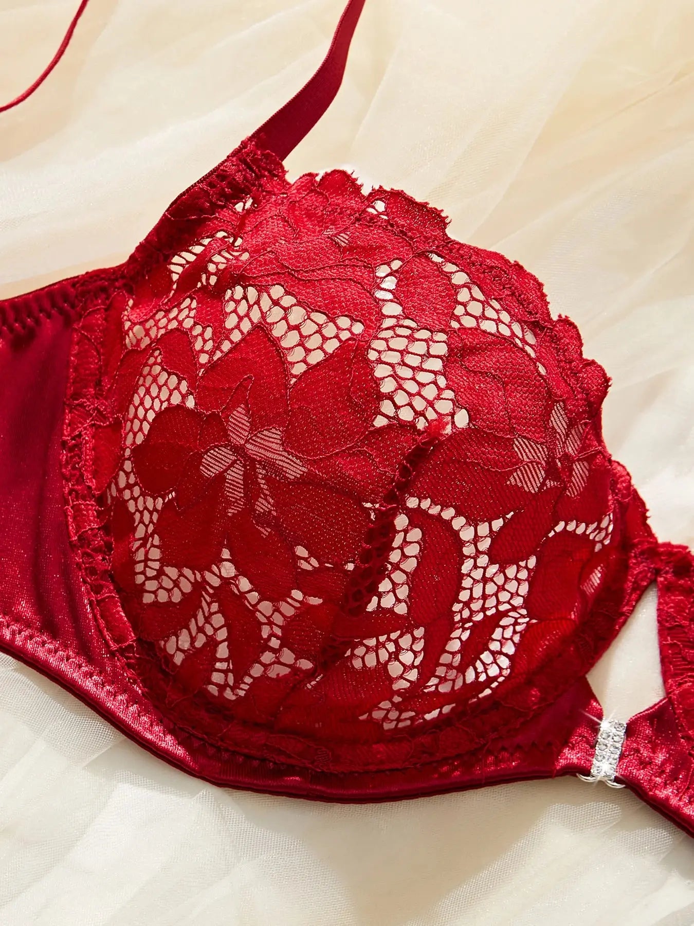 Ensemble de sous-vêtements Sexy, doux pour la peau, en dentelle, Ensemble de vêtements intérieurs confortables Clickbing Market