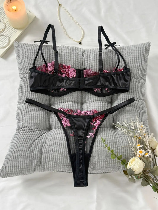 Soutien-gorge de Lingerie Sexy  la tentation d'une nuit séduisante Clickbing Market