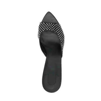 Chaussures en forme de bouche de poisson, pantoufles sexy une pièce
