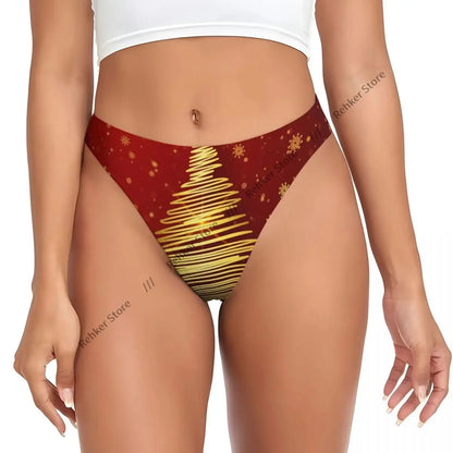 String sexy de Noël, culotte, sous-vêtements, lingerie, respirant Clickbing Market