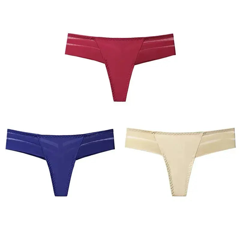 Ensemble string,culottes sans couture Perspective sous-vêtements transparents Clickbing Market