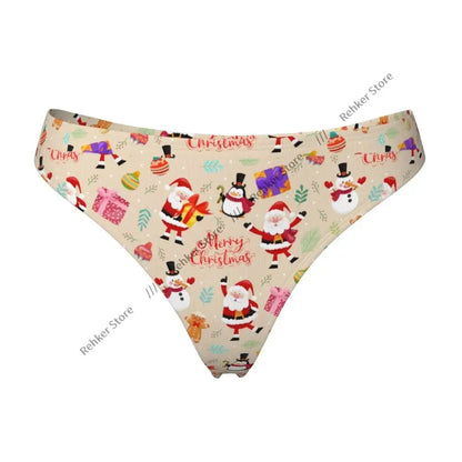 String sexy de Noël, culotte, sous-vêtements, lingerie, respirant Clickbing Market