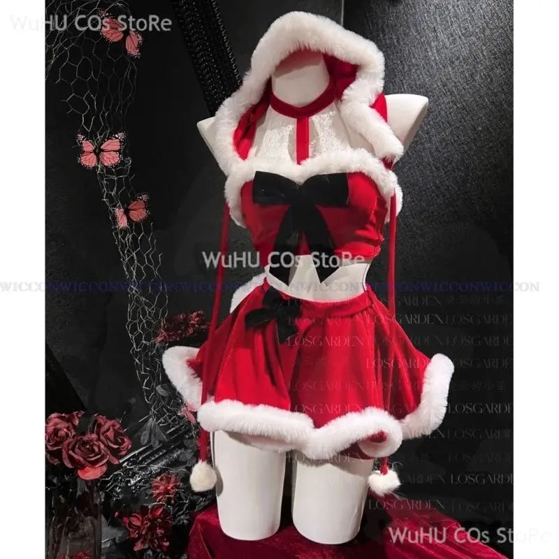 Costume hiver lapin fille chapeau tenues, cape personnalisé lingerie Clickbing Market