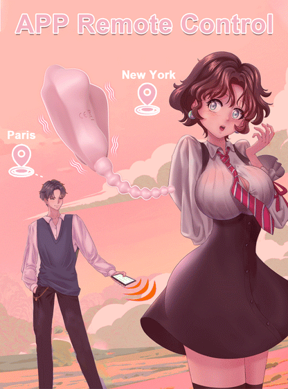Vibromasseur à contrôle par application stimulateur de clitoris