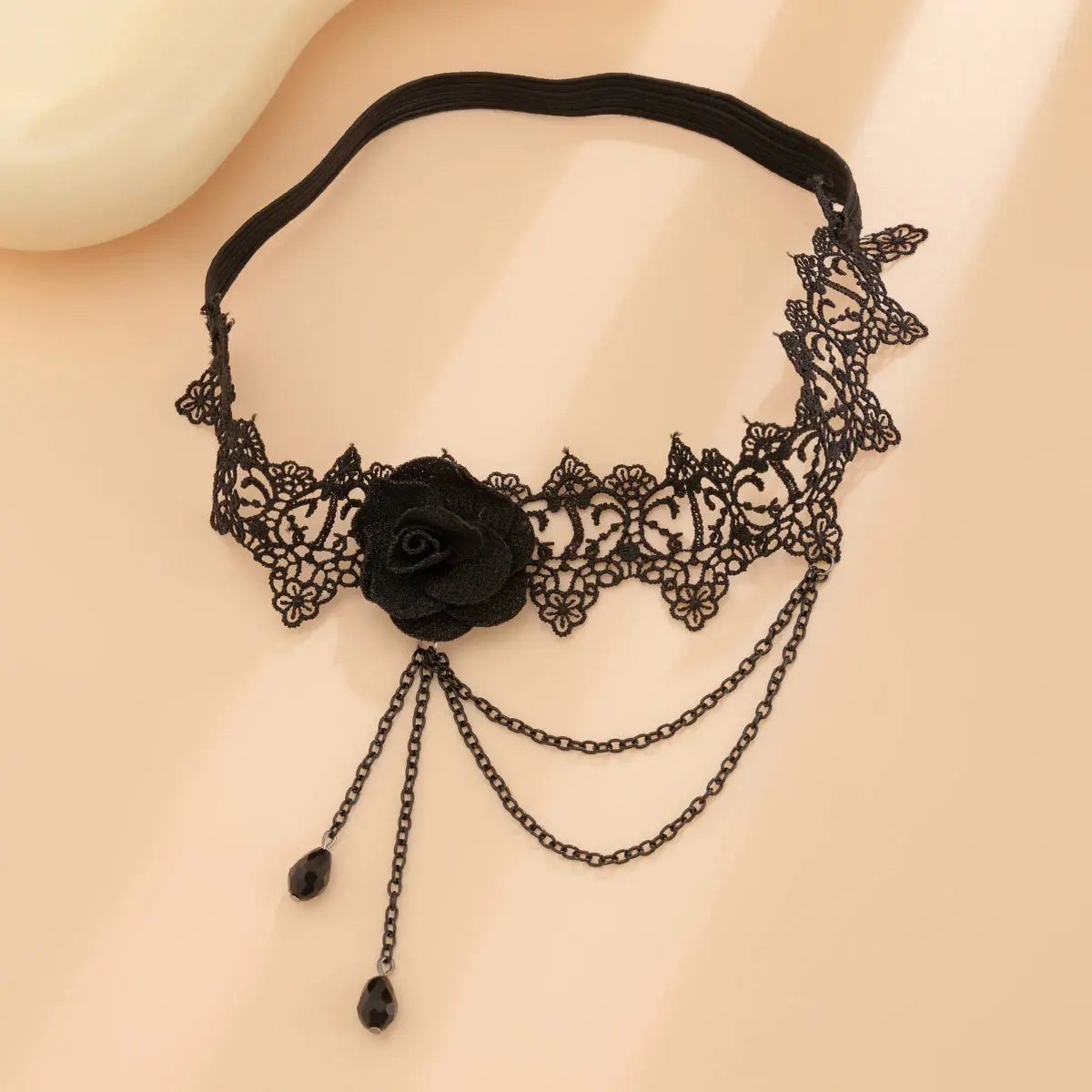 Ingmark-Bande élastique Goth pour femme, grande fleur de rose, jambe, cuisse, lien de gland Clickbing Market