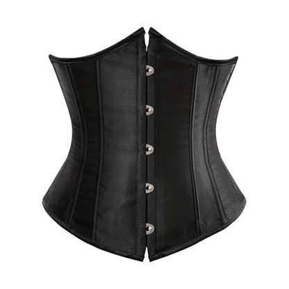 Corset bustier en satin effet gainant