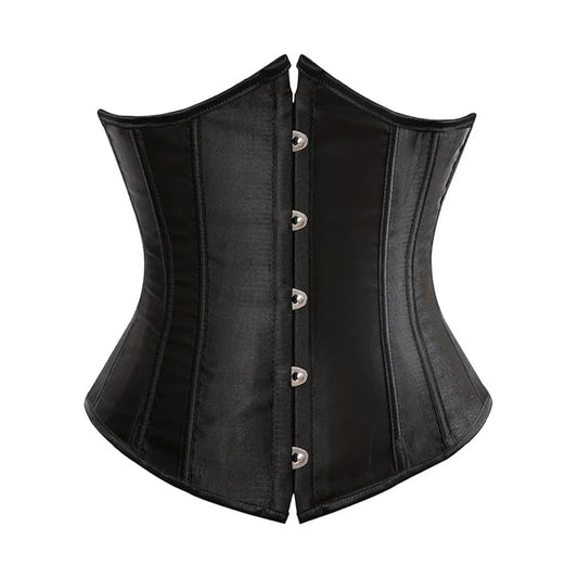 Corset bustier en satin effet gainant
