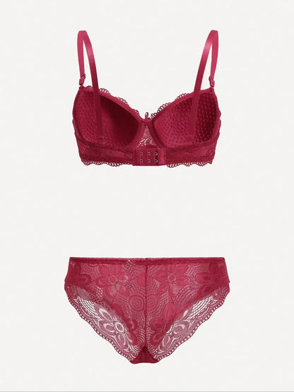 Ensemble de Lingerie Sexy soutiens-gorge armatures florales intime sous-vêtements en dentelle Clickbing Market