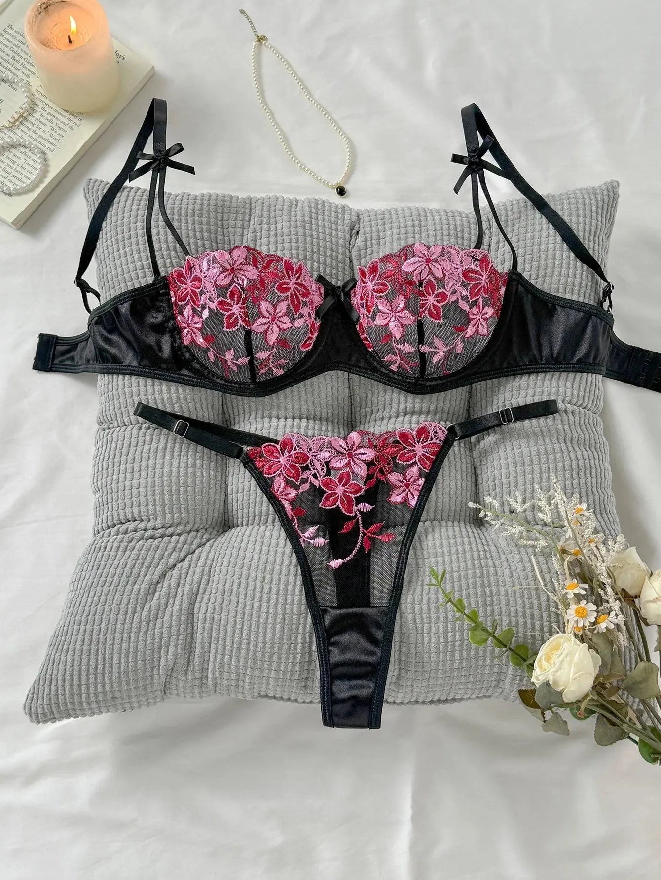 Soutien-gorge de Lingerie Sexy  la tentation d'une nuit séduisante Clickbing Market