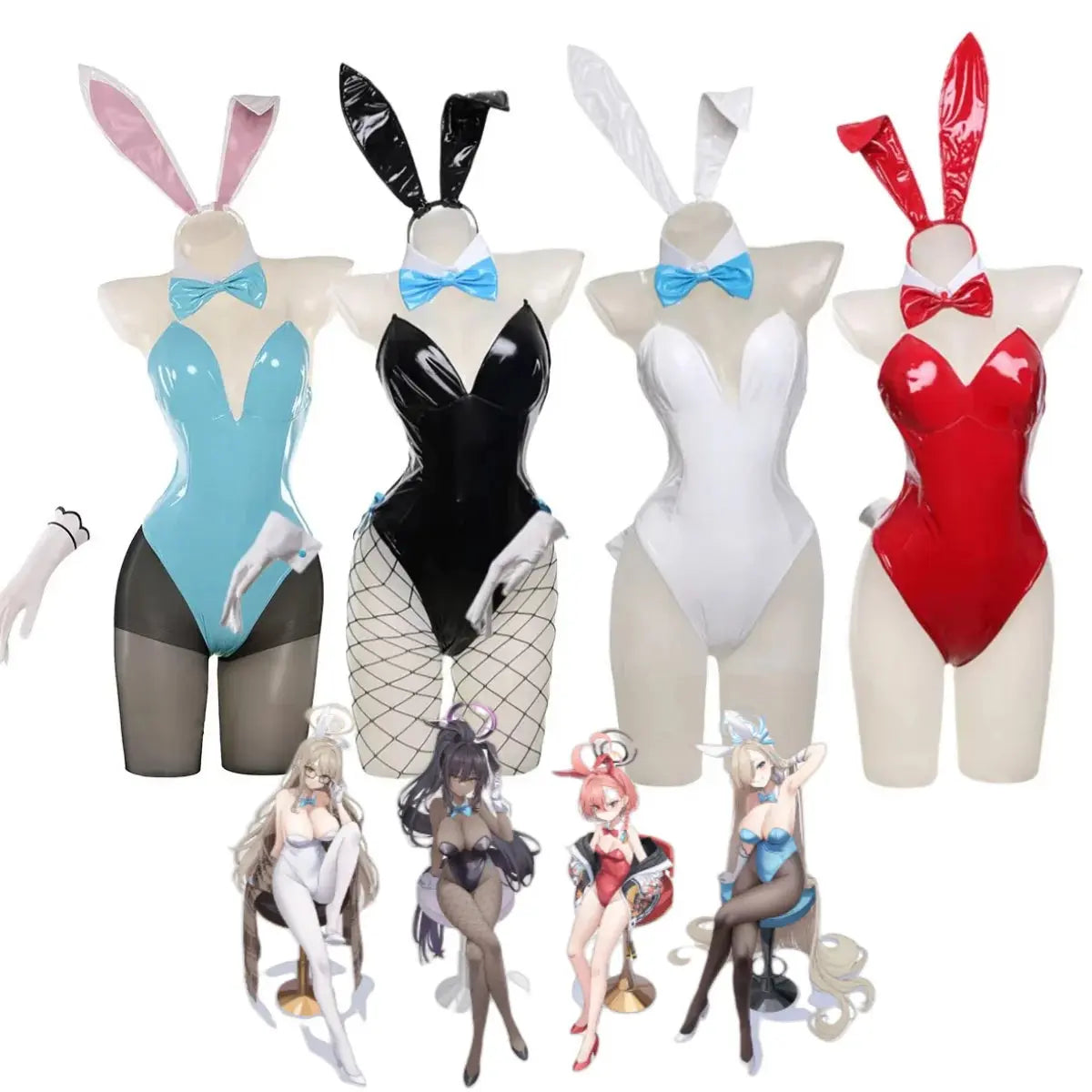 Combinaisons Bunny Girl Sexy Costume Clickbing Market