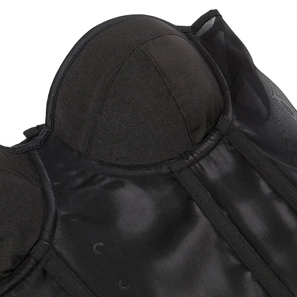 Corset Sexy à lacets surbuste Bustier  Lingerie respirant maille corps Clickbing Market