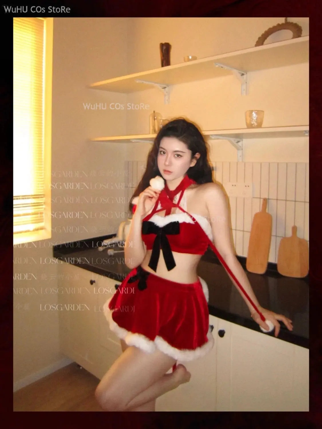 Costume hiver lapin fille chapeau tenues, cape personnalisé lingerie Clickbing Market