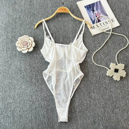 Combinaison à bretelles en arête de poisson Body,  Coupe intérieure américaine, Slim, Noir, Haut court, Sexy Clickbing Market