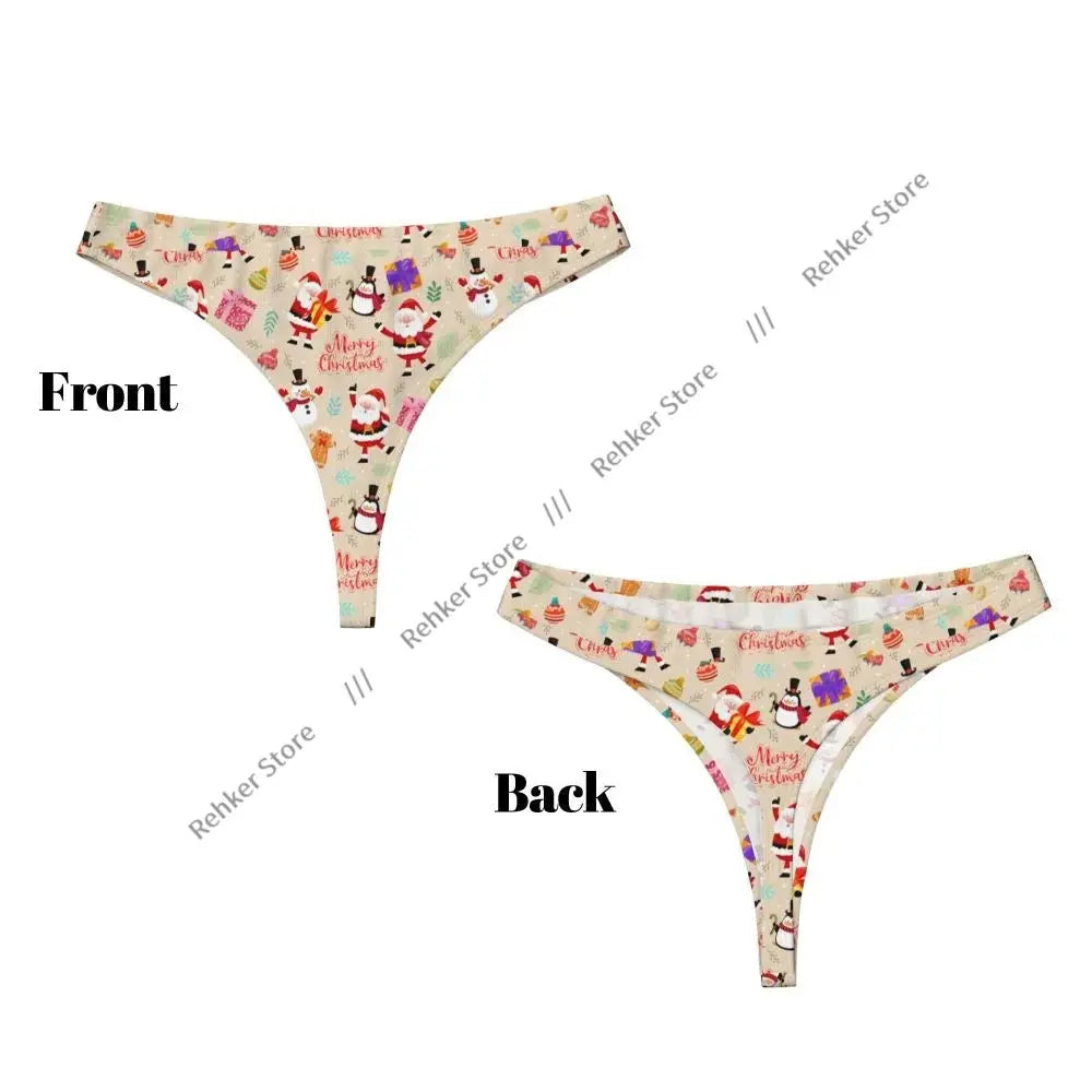 String sexy de Noël, culotte, sous-vêtements, lingerie, respirant Clickbing Market