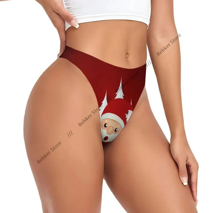 String sexy de Noël, culotte, sous-vêtements, lingerie, respirant Clickbing Market
