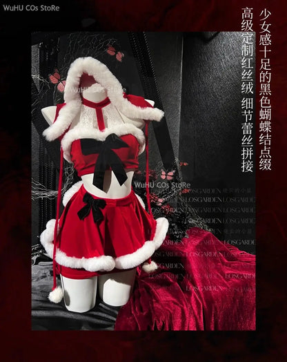 Costume hiver lapin fille chapeau tenues, cape personnalisé lingerie Clickbing Market