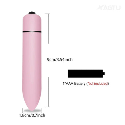 Mini vibrateur à balles, stimulateur de vibrations anales pour Masturbation du point G, Clitoris, masseur, jouets sexuels pour adultes Clickbing Market