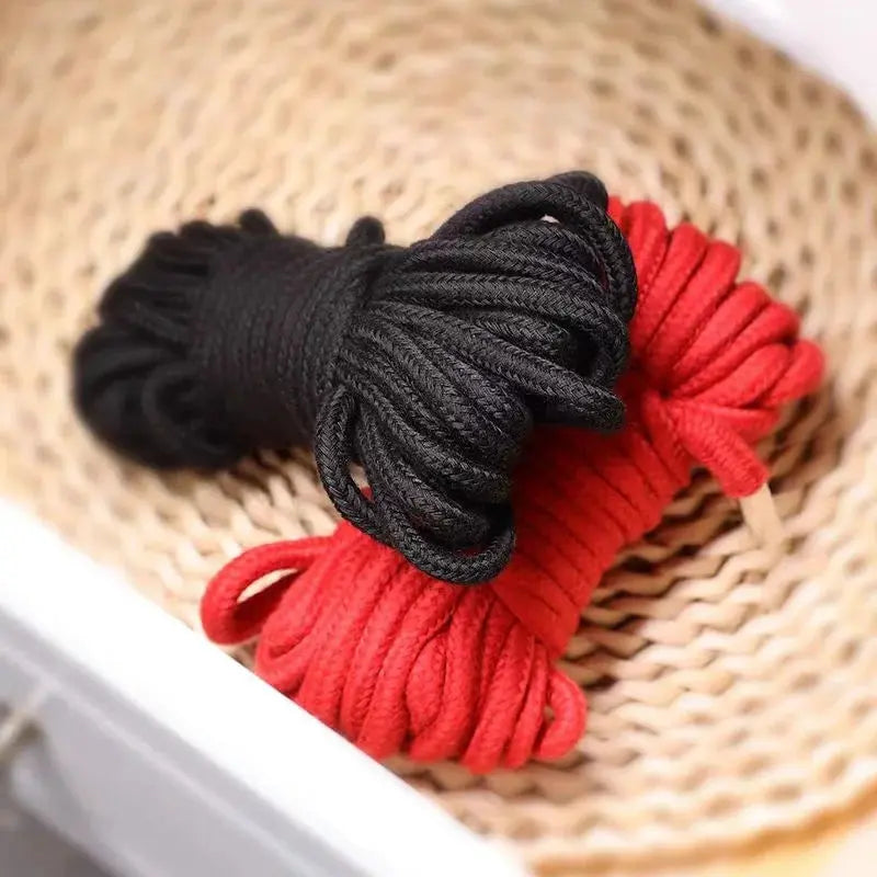 Corde de Bondage en coton doux de 5 à 20m, Kit de jouets sexuels pour jeu de rôle Bdsm, produit de jeu pour Couples Clickbing Market