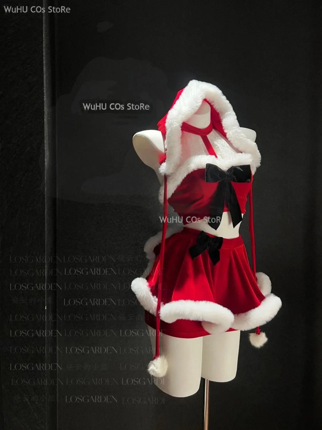 Costume hiver lapin fille chapeau tenues, cape personnalisé lingerie Clickbing Market