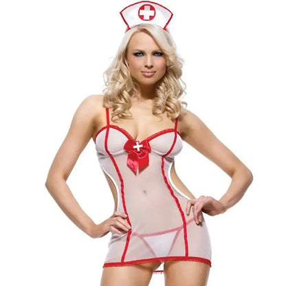 Costumes d'infirmière jarretelles, Lingerie Sexy, uniforme de jeu de rôle sexuel, vêtements érotiques Clickbing Market
