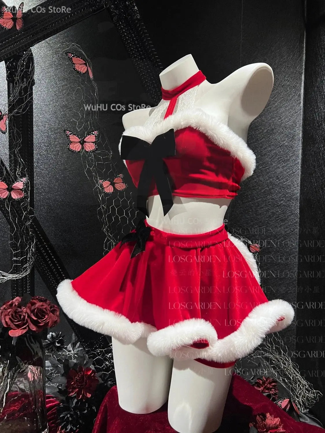 Costume hiver lapin fille chapeau tenues, cape personnalisé lingerie Clickbing Market